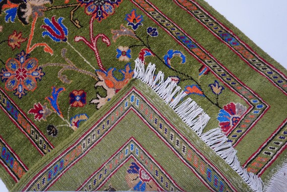 Handgeknüpfter 3m Teppich Teppich Teppich Turkmen Style / afghanischer feiner orientalischer Orientteppich / Teppich Läufer