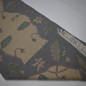 2 x 8 ft löparmatta/ Beige afghansk flatvävd Kilimmatta/ Turkmensk handgjord ullmatta/ 70 x 250 cm Vegetabiliska färgämnen Matta/ Turkmensk matta/Löpare i korridoren bild 11