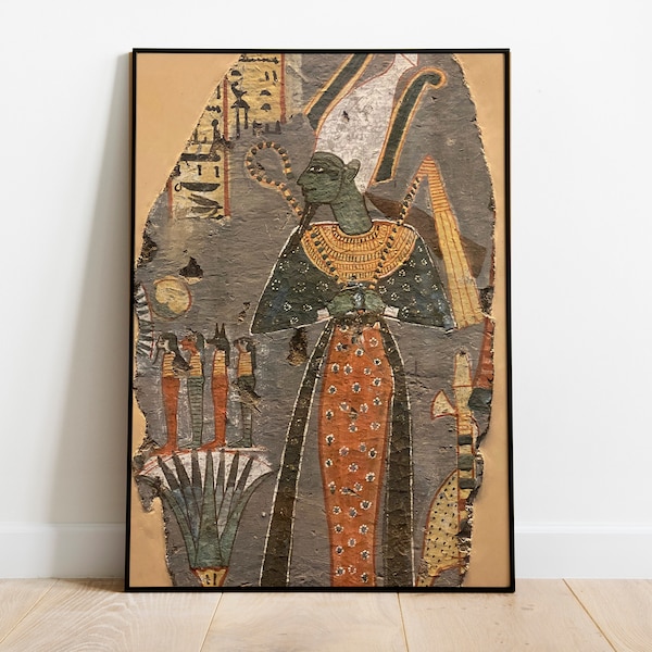 Egypt Painting, Ancient Egypt, Egypt Wallart,Pharao Painting