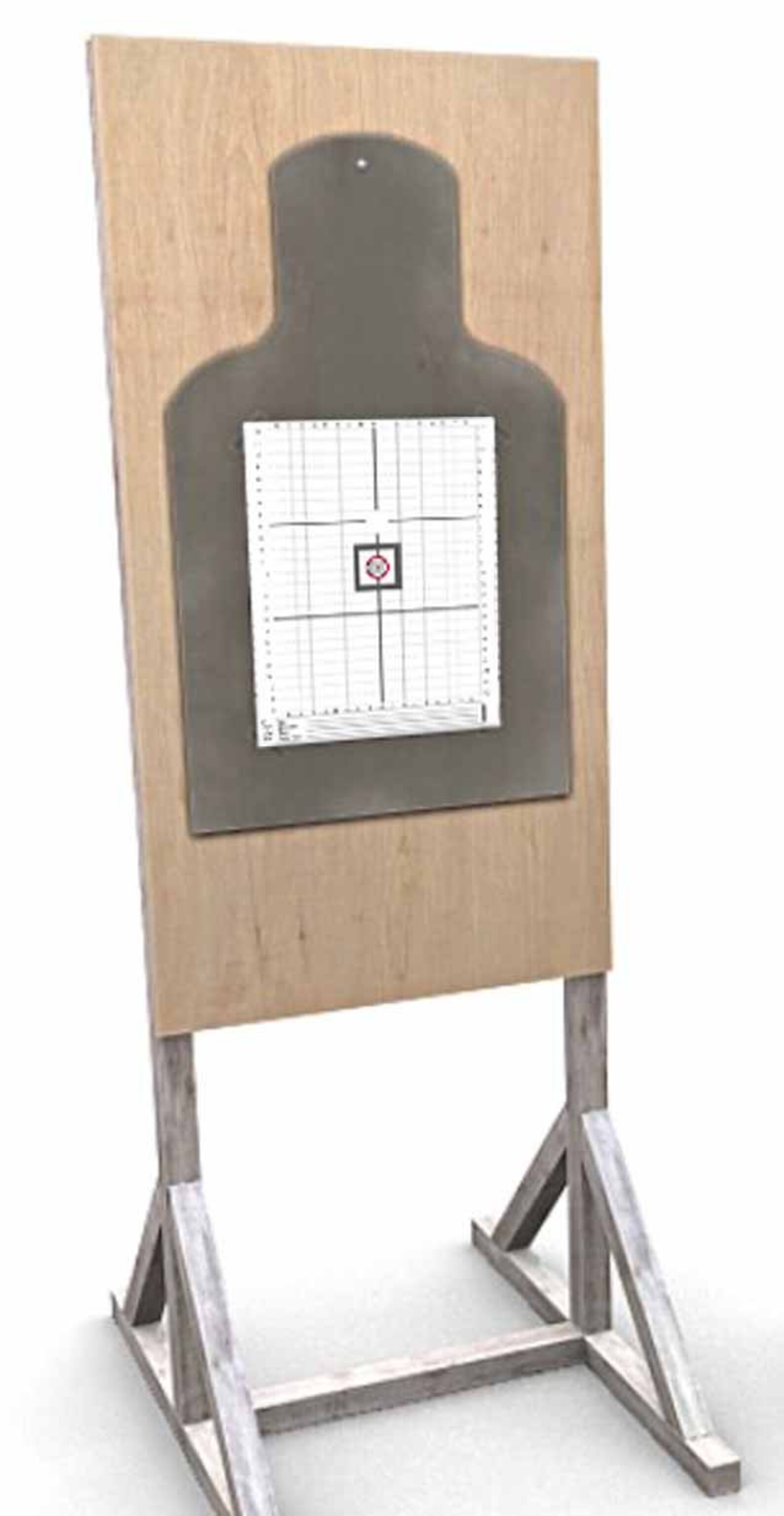 Zeroing Rifle Target Paper Shooting Target, Paper Target, Zeroing Target, - Etsy
