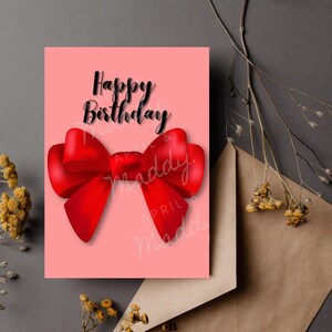 Charming Birthday Card | Digital Download | Printable Birthday Card