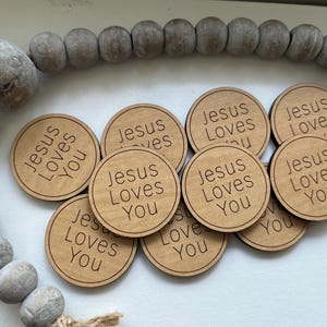 Jesus Loves You Tokens