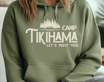 Psych Tv Show Hoodie | Camp Tikihama Tuesday the 17th Hoodie | Psych TV Show Fan Hoodie | TV Show Gift