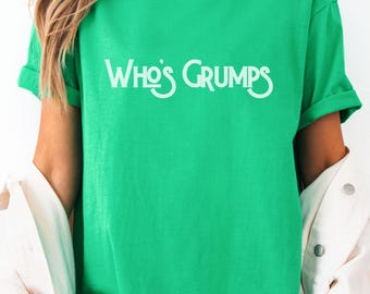Psych TV Show T-Shirt, Who's Grumps, Shawn & Gus Tee, Unisex T-shirt