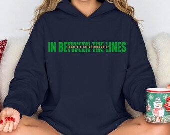 Psych Tv Show Hoodie | In Between the Lines Hoodie | Psych TV Show Fan Hoodie | TV Show Gift