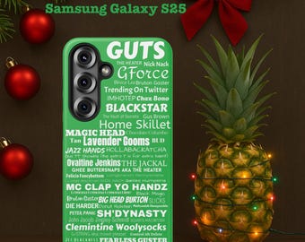 Psych TV Show Gus Nicknames Samsung Galaxy S25 Phone Case, Dual-Layer Protection