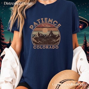 Resident Alien t-shirt, Patience Colorado t-shirt, UFO Tv Show Shirt, Alien t-shirt, Resident Alien Merch, Retro UFO Shirt, Alien Fan Shirt