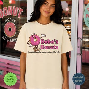 Bobo's Donuts T-Shirt | Psych TV Show Fan Tee | TV Show Shirt