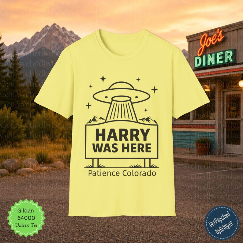 Resident Alien Tv Show T-Shirt, Harry Was Here T-Shirt, UFO Tv Show T-Shirt, Alien T-Shirt, Resident Alien Merch, Resident Alien Tribute Tee