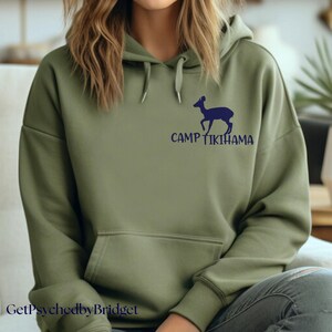 Psych Tv Show Camp Counselor Hoodie, Psych Camp Tikihama, Psych Tuesday the 17th, Psych Tv Show Merch, Psych Tv Show Gifts, Psych Series