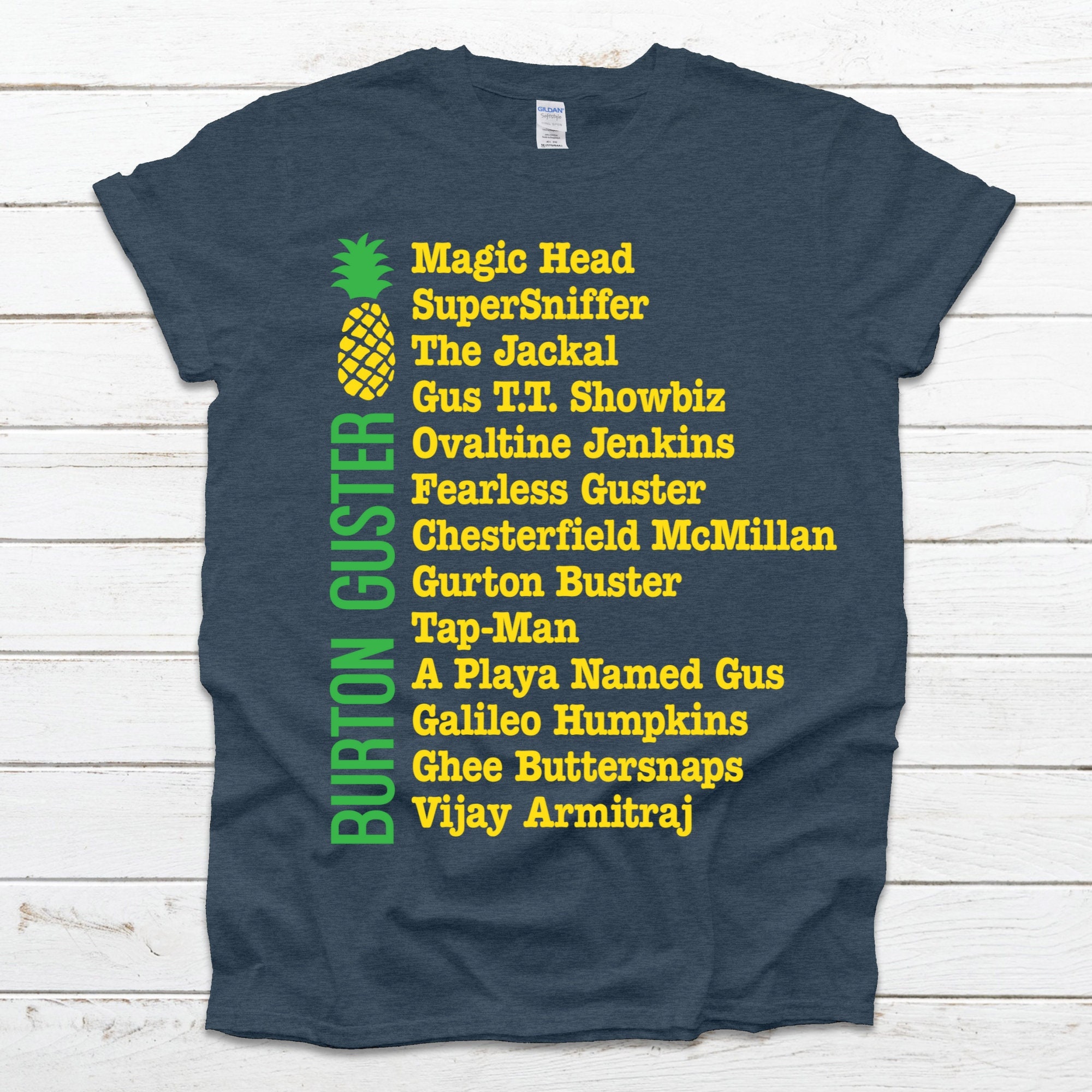 Burton Guster Nick Names/Psych Shirt/Psych TV/Psych Movies/Shawn and Gus/ Psych Merchandise/Psych Clothes/Psych Softstyle Unisex T-Shirts sold by  Mila | SKU 591730 | Printerval UK