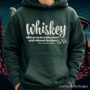 Resident Alien Hoodie, Whiskey Quote Hoodie, Alien UFO t-shirt, Resident Alien Merch, Resident Alien Show, Resident Alien Harry Quote Hoodie
