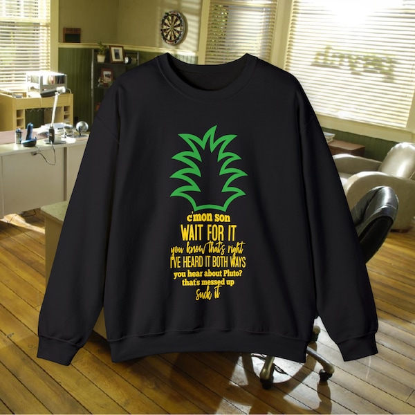 Psych Quotes/Psych Crewneck Sweatshirt/Psych TV Show Merch/Psych Fan Gift/Psych Birthday Gift/Psych Pullover/Pineapple Quotes