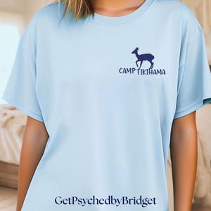 Psych Tv Show Camp Counselor T Shirt, Psych Camp Tikihama, Psych Tuesday the 17th, Psych Tv Show Merch, Psych Tv Show Gifts, Psych Series
