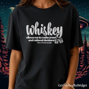 Resident Alien t-shirt, Whiskey Quote T-Shirt, Alien UFO t-shirt, Resident Alien Merch, Resident Alien Show, Resident Alien Harry Quote Tee