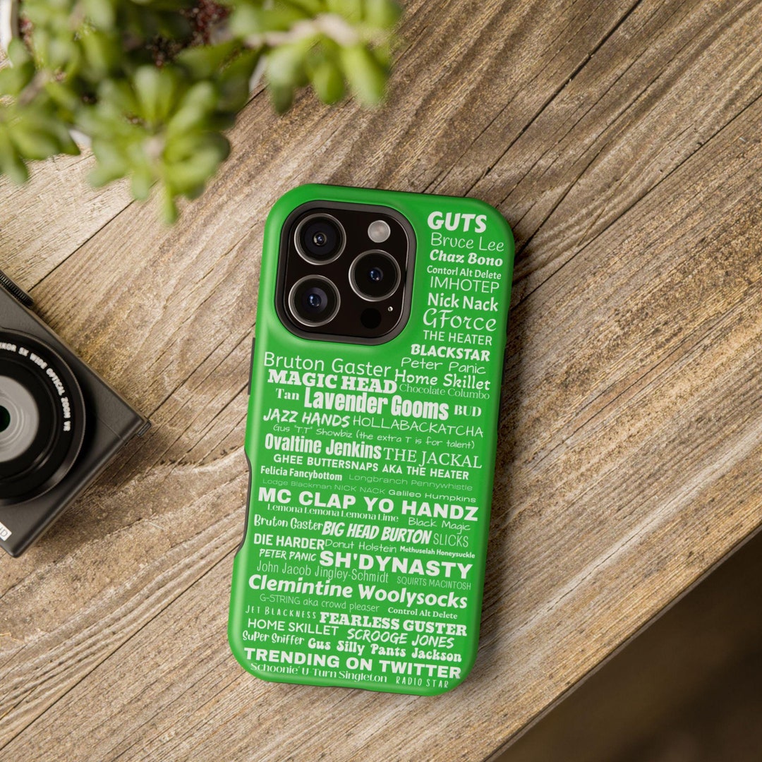 Psych TV Show iPhone 16/16 Pro/16 Pro Plus/16 Max Case/gus Nicknames