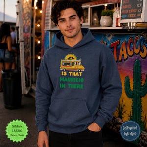 Série télé psychédélique Mauricio Taco Truck à capuche, Shawn Gus, sweat à capuche unisexe