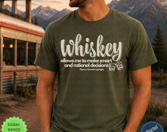 Resident Alien T-Shirt | Resident Alien Whiskey Quote T-Shirt | Resident Alien Fan Tee | TV Show Shirt