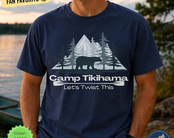Psych Tv Show T-Shirt | Camp Tikihama Tuesday the 17th T-Shirt | Psych TV Show Fan Tee | TV Show Shirt