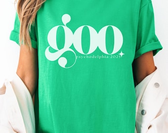PsychOdelphia 2025 Goo T-Shirt, Psych TV Show T-Shirt, Psych Fan Merch, Unisex T-shirt