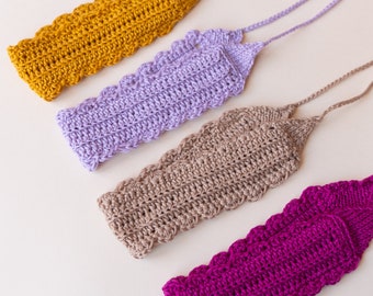 fascia incrociata uncinetto