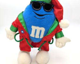 Large Red M&m's Plush - Red Bean Character - Authentic Mars Large Red M&m's Plush - Red Bean Character - Authentic Mars