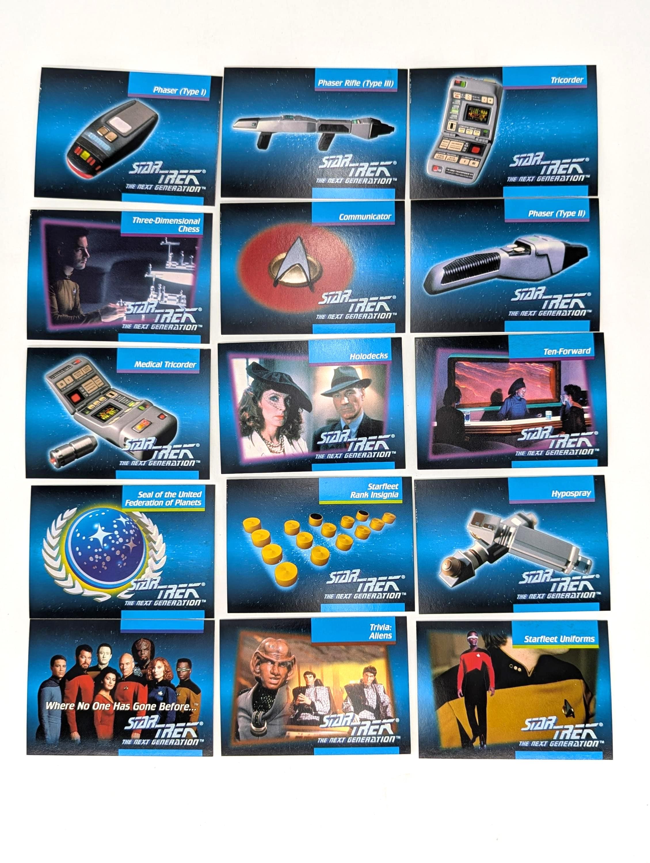 Star Trek Next Generation Trading Cards - Etsy