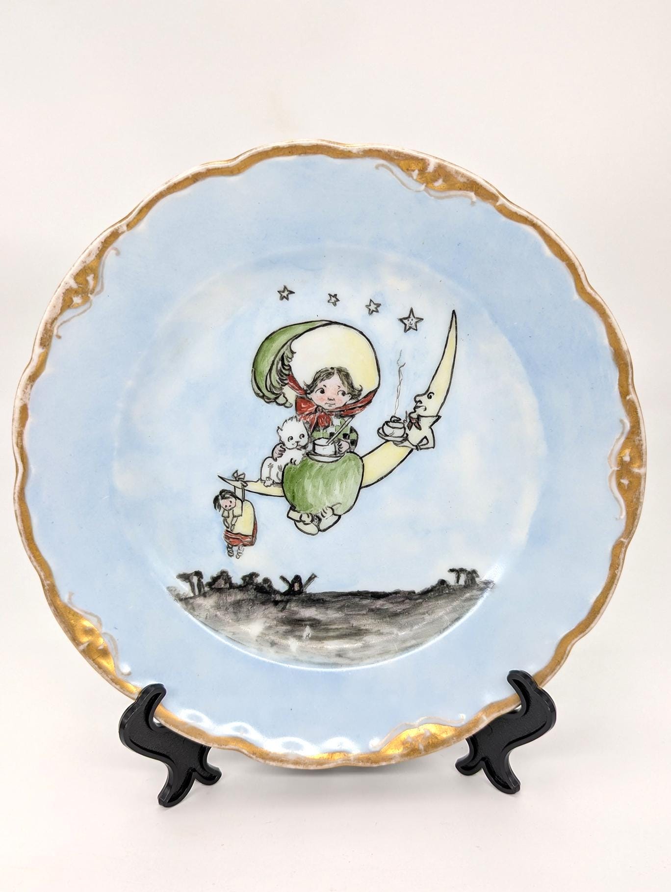 Antique Kpm Plate - Etsy