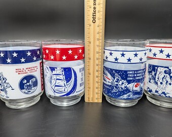 【ヴィンテージ 】Houze Art NASA　アポロ 11号グラス VINTAGE｜NASA APOLLO【GLASS】/グラス カップ USA - CDC