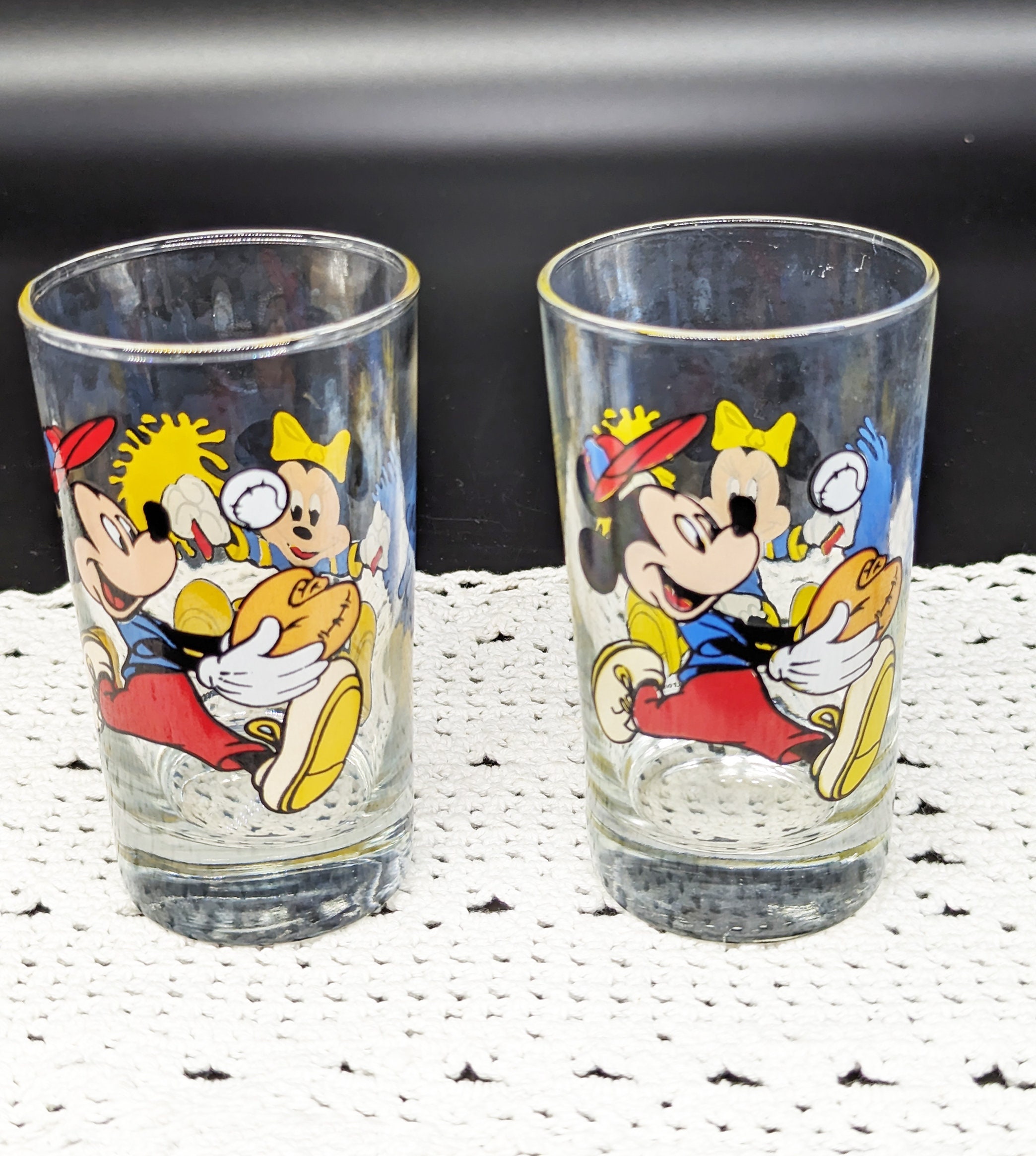 Walt Disney Co. Stotter Acrylic Mickey Mouse Drinking Glasses