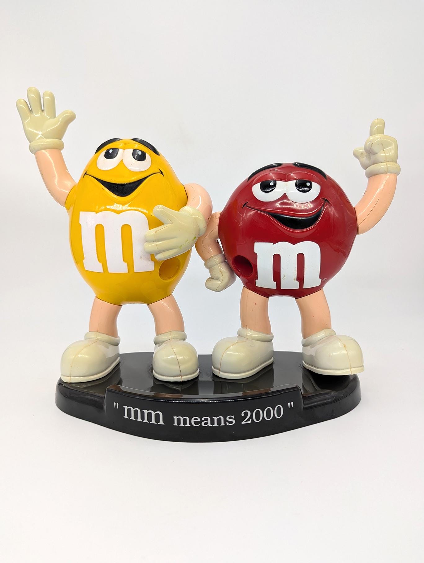 Vintage Large 2000 M&ms Millenium Candy Dispenser 