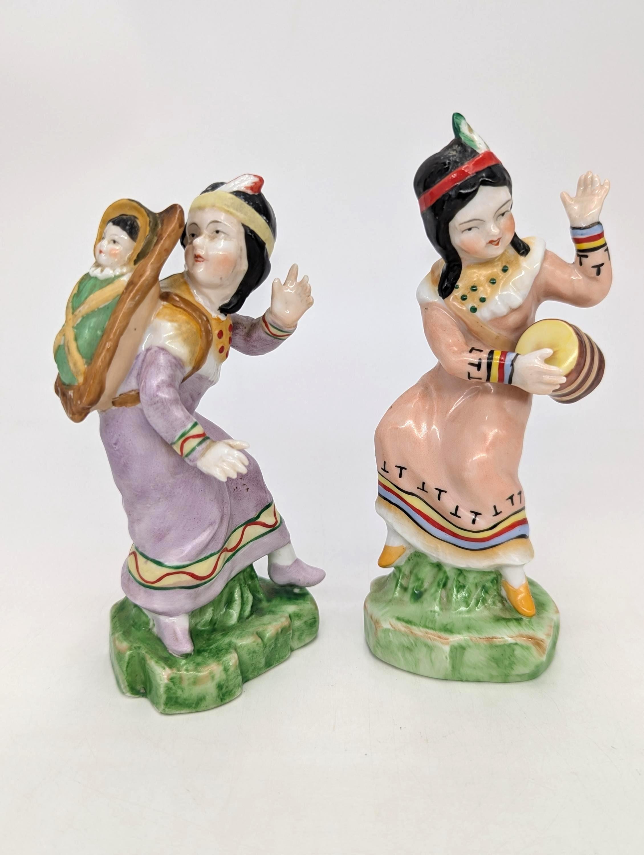 Vintage Native Figurine Indians - Etsy display picture 1