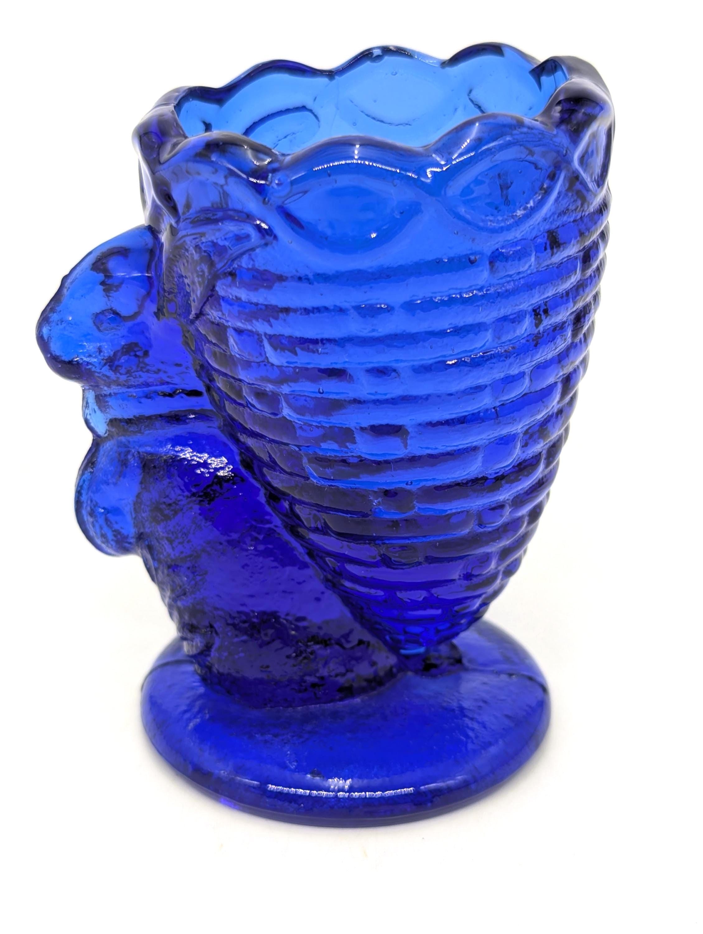 フェントン製のブルーの花籠 Blue Fenton Glass Basket - Etsy - Page 3