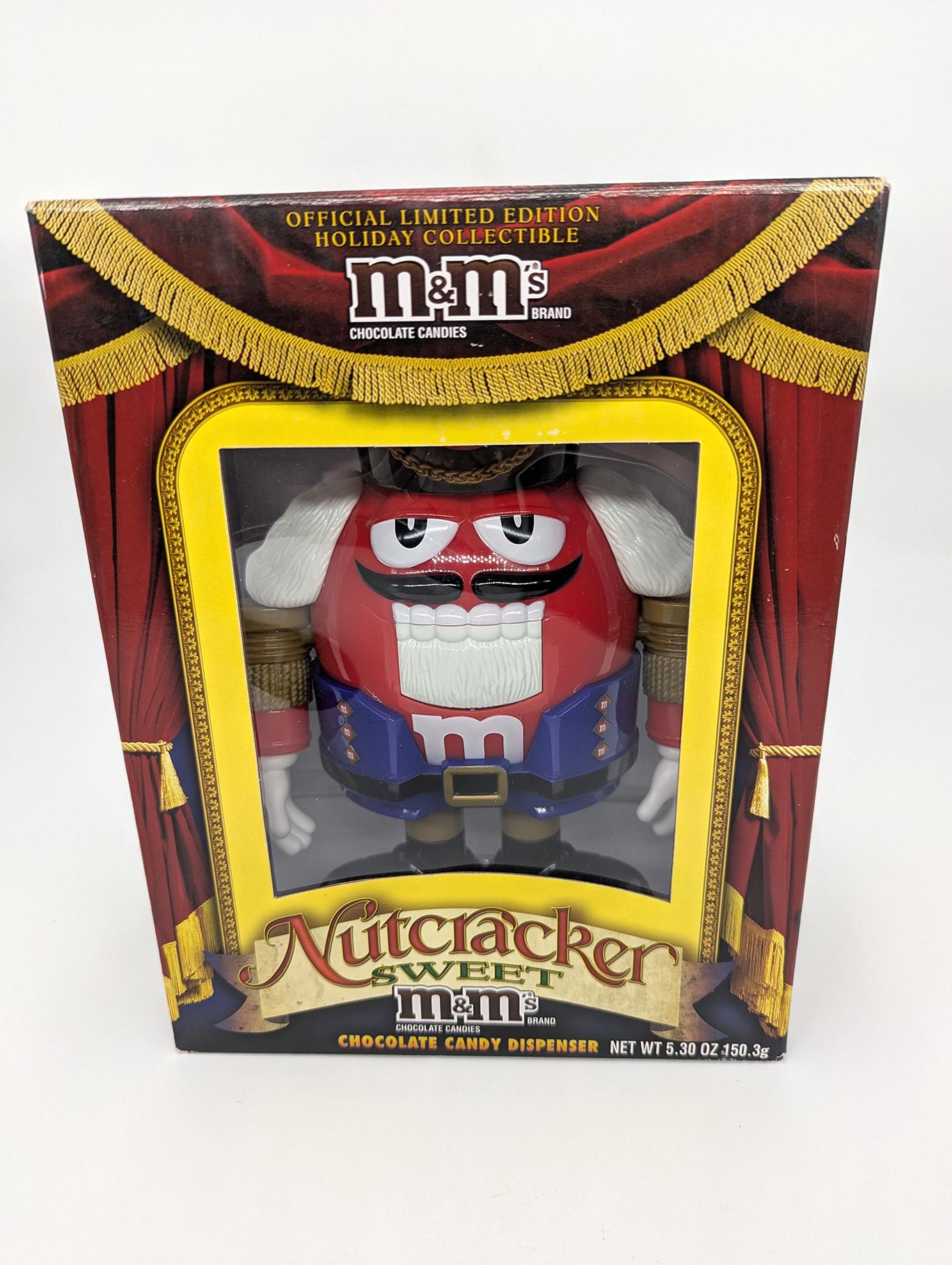 Mars M&Ms Yellow Nutcracker Sweet Candy Dispenser Holiday