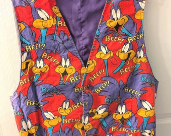 Vinatge ROAD RUNNER Character Vest - V6189