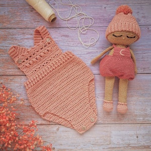 Pattern to crochet the Lúnula Romper