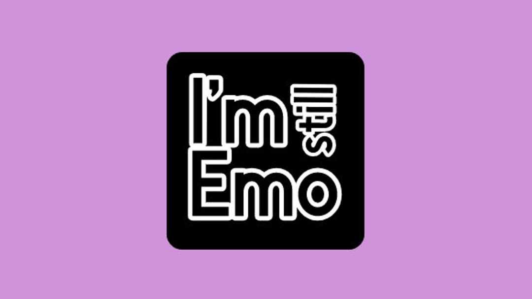 go away im emo meme sticker Sticker for Sale by ellmoswrld
