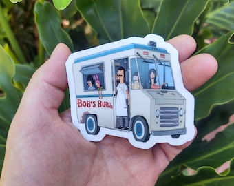 Bob&#39;s Burgers Food Truck Sticker Bobs Burgers Sticker