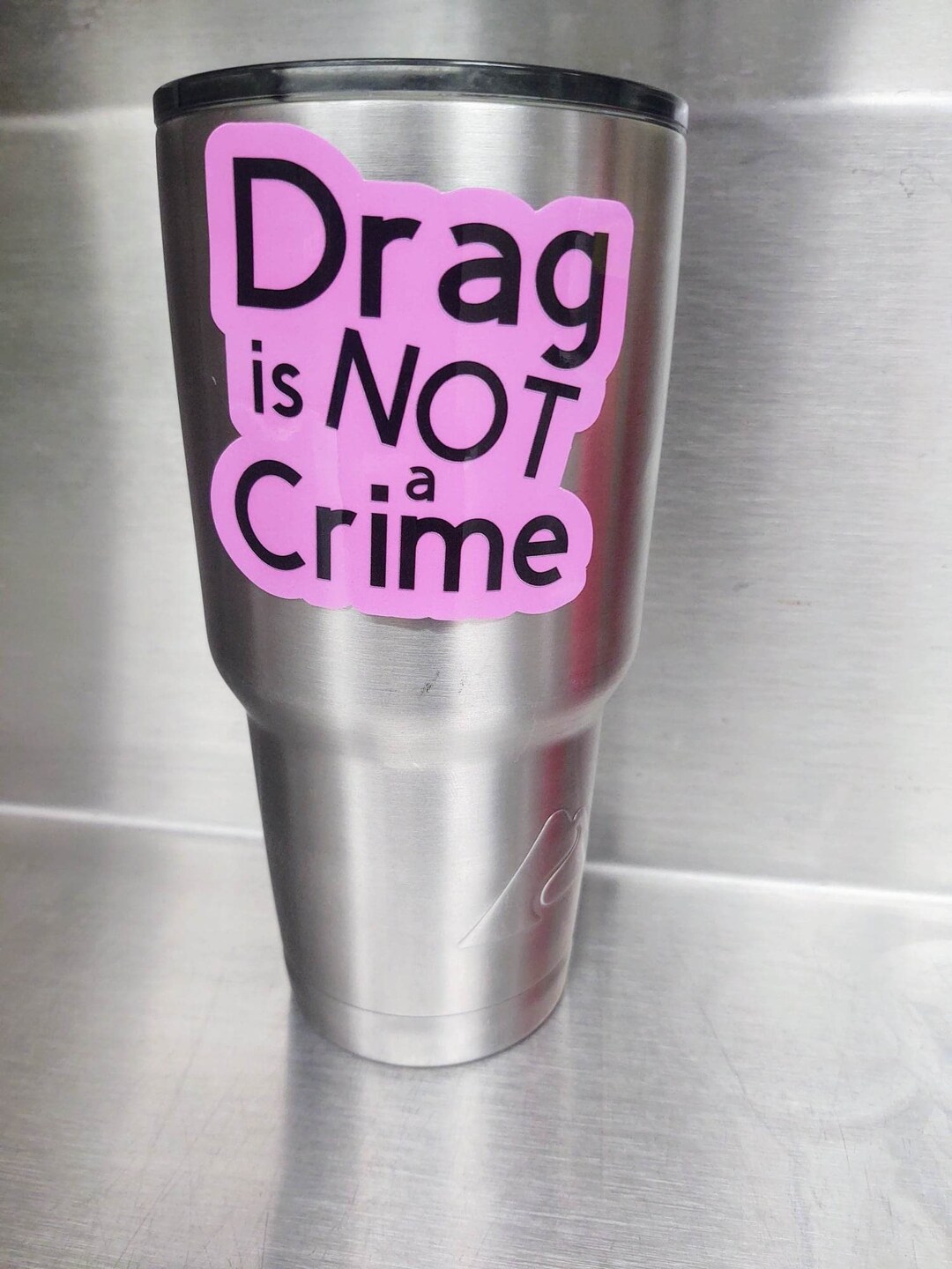 Drag is Not a Crime Sticker Vinyl Sticker - Etsy