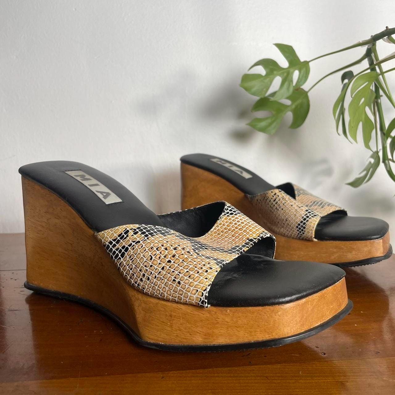 Mia Leather Sandals Mia Platform Shoes