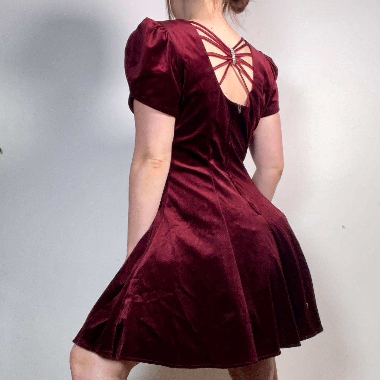 princess polly baby blue dress Dress Short Tight Homecoming Dresses Semi Formal Piece Dresses Burgundy  Homecoming Dresses,Two Piece Homecoming Dress, main image 0
