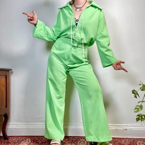 makeup to wear with emerald green dress Pleated Two Piece Set- Lime – 128 main image 0