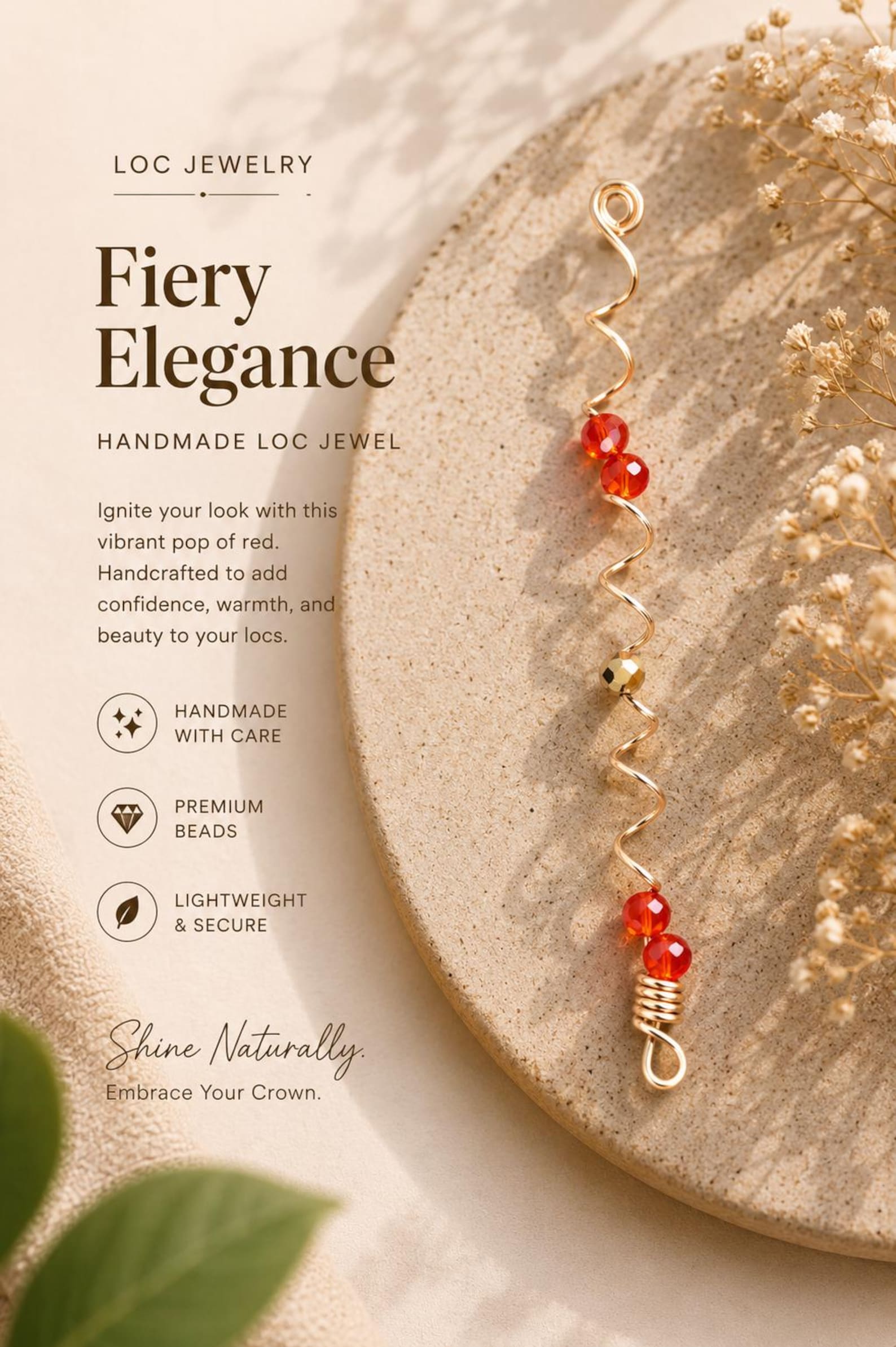 Loc Accessory Silver Microloc Jewelry | Sisterloc Hair Accessories | Gold Silver Loc Charms ...