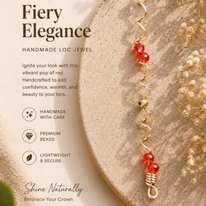 Loc Accessory Silver Microloc Jewelry | Sisterloc Hair Accessories | Gold Silver Loc Charms ...