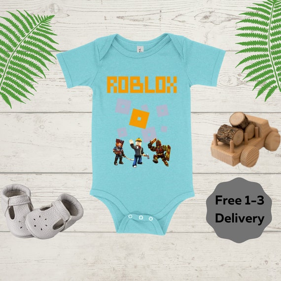 Baby Jersey Funny Roblox Onesie Baby Clothes Roblox Fan Etsy