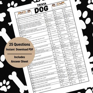 Jeu de cartes-questionnaires sur les chiens - Questions amusantes et éducatives pour les amoureux des chiens, cadeau parfait pour les propriétaires d'animaux de compagnie et pour une soirée jeux en famille