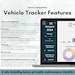 Car Maintenance Log Printable Maintenance Checklist Car Organizer ...