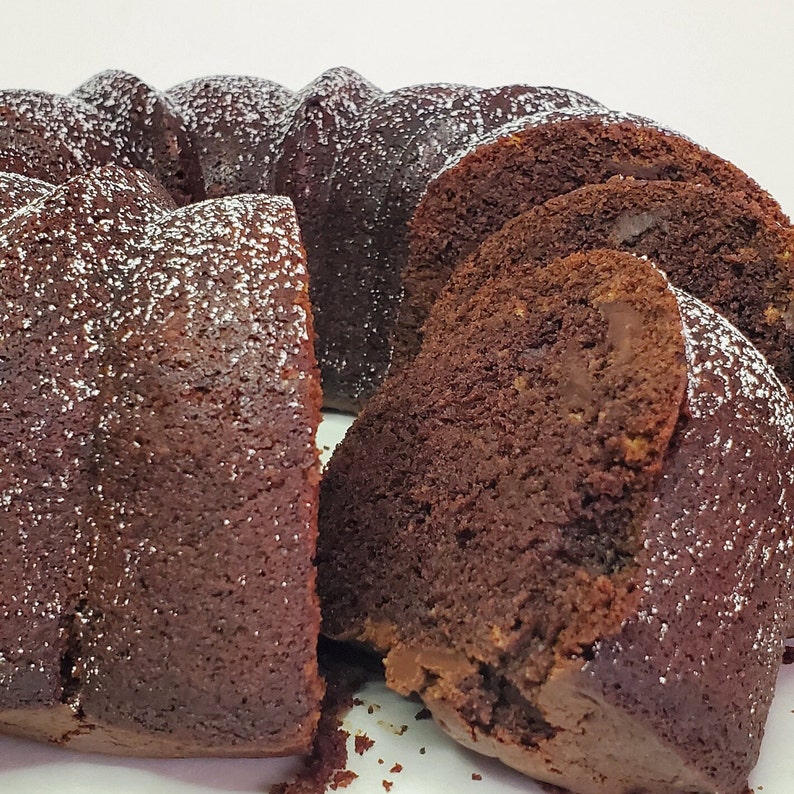 Greek Chocolate Bundt Cake Dairyfree & Vegan 3 Lbs 2oz Etsy