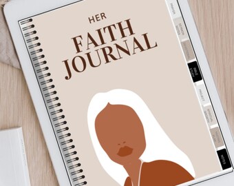 2024 Digitaler Kalender | Notizen | Glaube Planer | Christlicher Digitaler Planer | Digitales Bibel Journal | Devotionalie | Tor-Planer