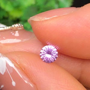 0.30   ct Natural Silky Sapphire Viet Nam, Opalescent Sapphire, Unheat Sapphire Luc Yen